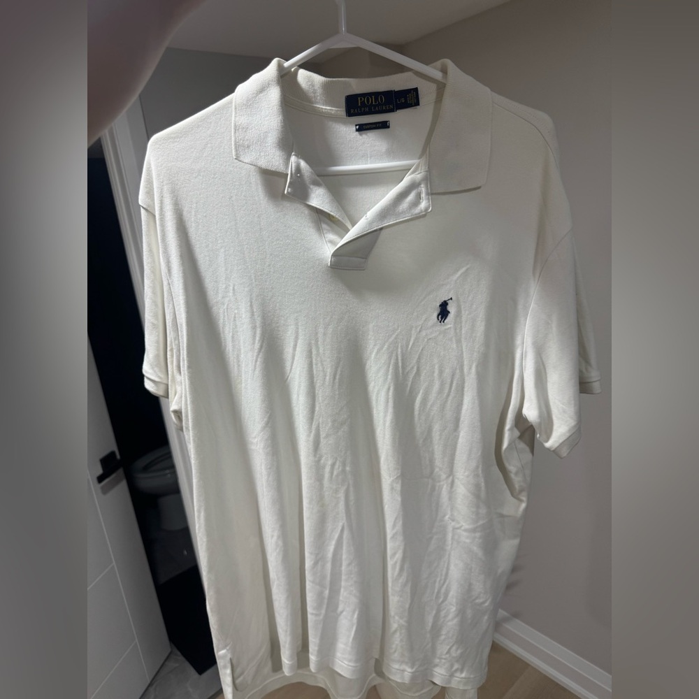 Polo by Ralph Lauren Men's white Polo Shirt